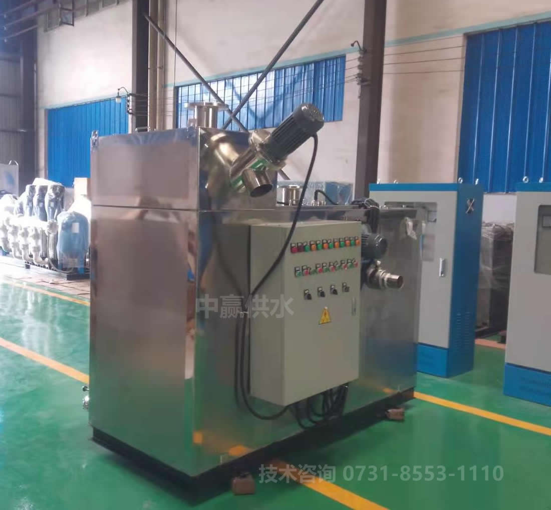 全自動隔油提升一體化設備提升餐飲廢水處理能力和效率成了行業(yè)美談